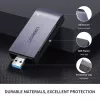 Kortelių skaitytuvas UGREEN 50541 USB 3.2 Gen 1 (3.1 Gen 1) — CF, SD, MicroSD, Memory Stick, plieno spalva, 5000 Mbit/s