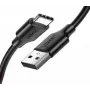 Ugreen 60116 USB laidas USB 2.0 1 m USB A USB C Juoda