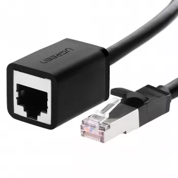 Tinklo kabelis UGREEN Cat6 2 m — RJ‑45 į RJ‑45, juodas