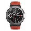 Amazfit T-Rex 3 Lava 3.81 cm (1.5 colio) AMOLED 48.5 mm skaitmeninis 480 x 480 pikselių jutiklinis ekranas juodas, nerūdijantis plienas GPS (palydovinis)
