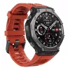 Amazfit T-Rex 3 Lava 3.81 cm (1.5 colio) AMOLED 48.5 mm skaitmeninis 480 x 480 pikselių jutiklinis ekranas juodas, nerūdijantis plienas GPS (palydovinis)