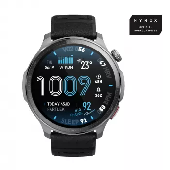 Amazfit Balance 2 XT 3,81 cm (1,5 colio) AMOLED skaitmeninis 480 x 480 pikselių jutiklinis ekranas juodas Wi-Fi GPS (palydovinis)