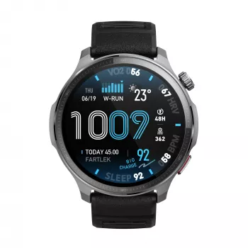 Amazfit Balance 2 XT 3,81 cm (1,5 colio) AMOLED skaitmeninis 480 x 480 pikselių jutiklinis ekranas juodas Wi-Fi GPS (palydovinis)