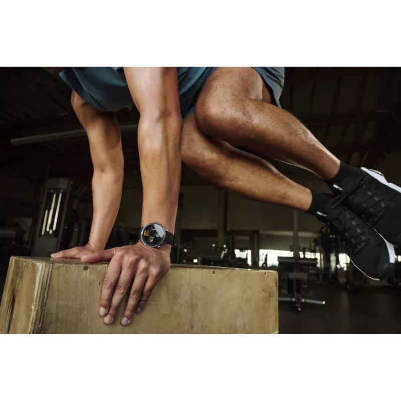Amazfit Balance 2 XT 3,81 cm (1,5 colio) AMOLED skaitmeninis 480 x 480 pikselių jutiklinis ekranas juodas Wi-Fi GPS (palydovinis)
