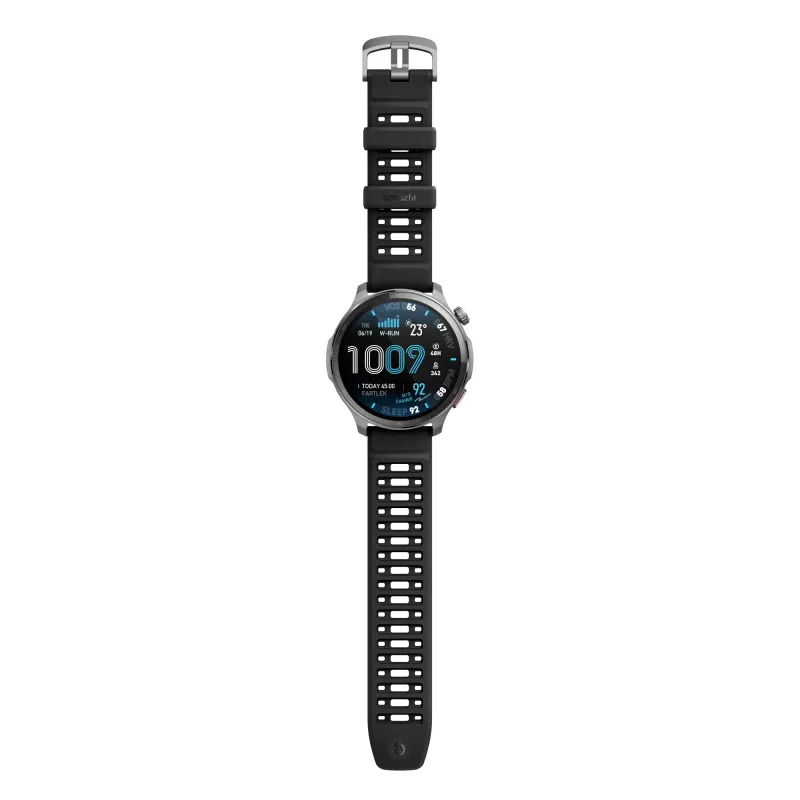 Amazfit Balance 2 XT 3,81 cm (1,5 colio) AMOLED skaitmeninis 480 x 480 pikselių jutiklinis ekranas juodas Wi-Fi GPS (palydovinis)