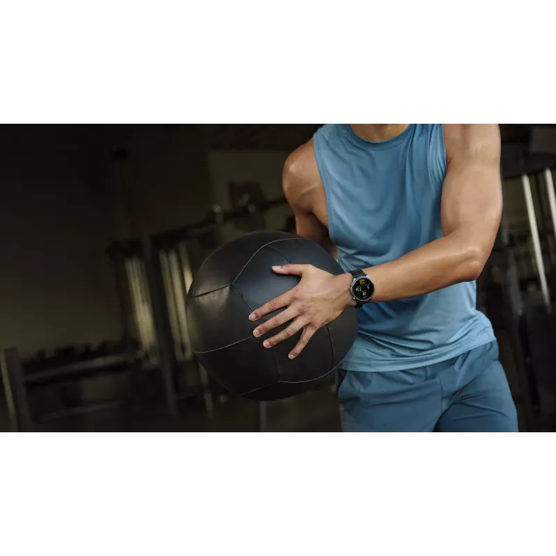 Amazfit Balance 2 XT 3,81 cm (1,5 colio) AMOLED skaitmeninis 480 x 480 pikselių jutiklinis ekranas juodas Wi-Fi GPS (palydovinis)