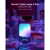 Stalinė lempa Govee H6020 Table Lamp 2 Pro Sound by JBL — RGBIC + šilta balta, 600 lm, Wi‑Fi ir Bluetooth, 5200 mAh