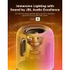 Stalinė lempa Govee H6020 Table Lamp 2 Pro Sound by JBL — RGBIC + šilta balta, 600 lm, Wi‑Fi ir Bluetooth, 5200 mAh
