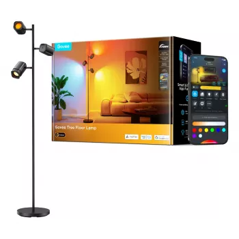 Govee Tree Floor Lamp Išmanusis grindų apšvietimas Wi-Fi/Bluetooth 72 W