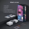 Išorinis sieninis šviestuvas Govee H7078CD1 išmanusis RGB spalvą keičiantis, Wi‑Fi / išmanusis valdymas