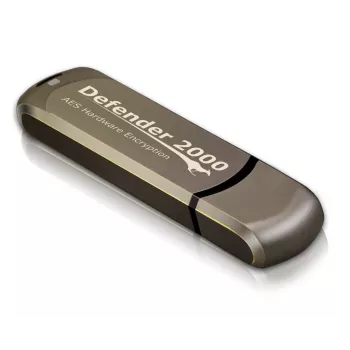 „Kanguru Defender 2000“ FIPS 140-2 sertifikuotas, 32 GB USB atmintinė USB Type-A 2.0 ruda