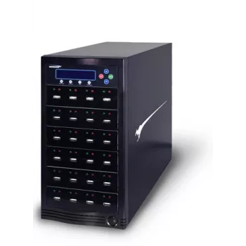 “iStorage Kanguru U2D2-23” laikmenų kopijavimo įrenginys USB atmintinėms kopijuoti Juoda 23 kopijos