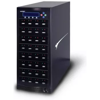 iStorage Kanguru U2D2-31 laikmenų kopijavimo įrenginys USB atmintinės kopijavimo įrenginys juodas 31 kopija