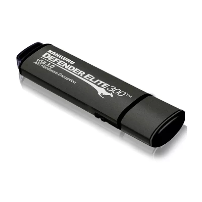 „Kanguru Defender Elite 300“ USB atmintinė 256 GB USB Type-A 3.2 Gen 1 (3.1 Gen 1) juoda