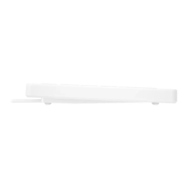 Contour Design Contour Active Key QuickClean medicininės klaviatūros nuimamas dangtelis, pilno dydžio, laidinė, balta, PN C8112