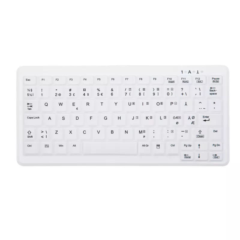 Contour Design Contour Active Key ClassicClean Medical klaviatūra IP68 Mini Wireless White PN C4110