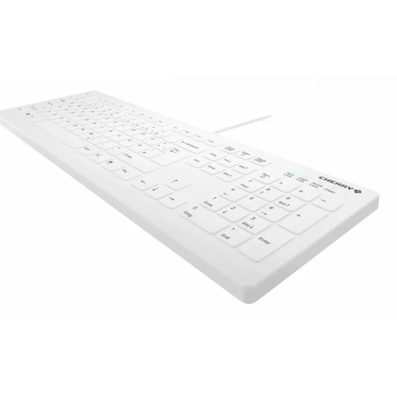 Contour Design Active Key AK-C8112 klaviatūra Medicininė USB QWERTZ Vokiečių Baltas