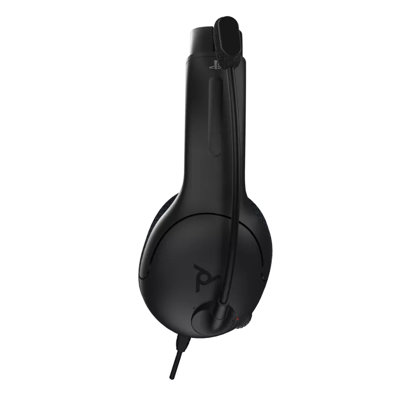 PDP LVL50 laidinės ausinės PS4 baltos - 50 mm garsiakalbis, laidinės, Laidinės, Žaidimų, Ausinės, Juoda