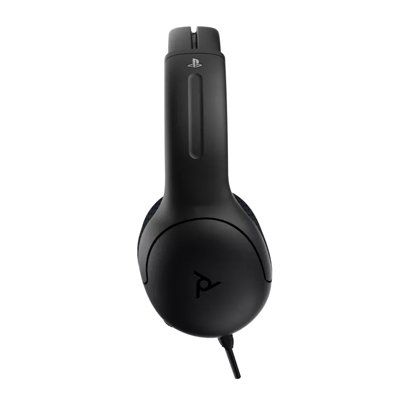 PDP LVL50 laidinės ausinės PS4 baltos - 50 mm garsiakalbis, laidinės, Laidinės, Žaidimų, Ausinės, Juoda