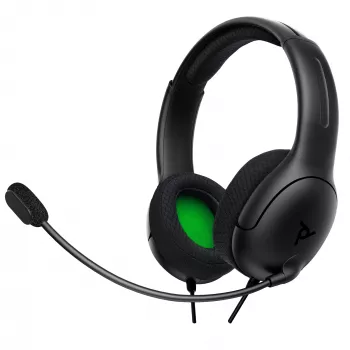 PDP LVL50 laidinės stereo ausinės XBSX, laidinės, žaidimų, ausinės, juodos