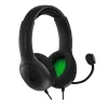 PDP LVL50 laidinės stereo ausinės XBSX, laidinės, žaidimų, ausinės, juodos