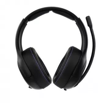 Ausinės VICTRIX Gambit Wireless — laidinis ir belaidis ryšys, 20–20000 Hz, 2 m kabelis, 301 g, juoda/violetinė