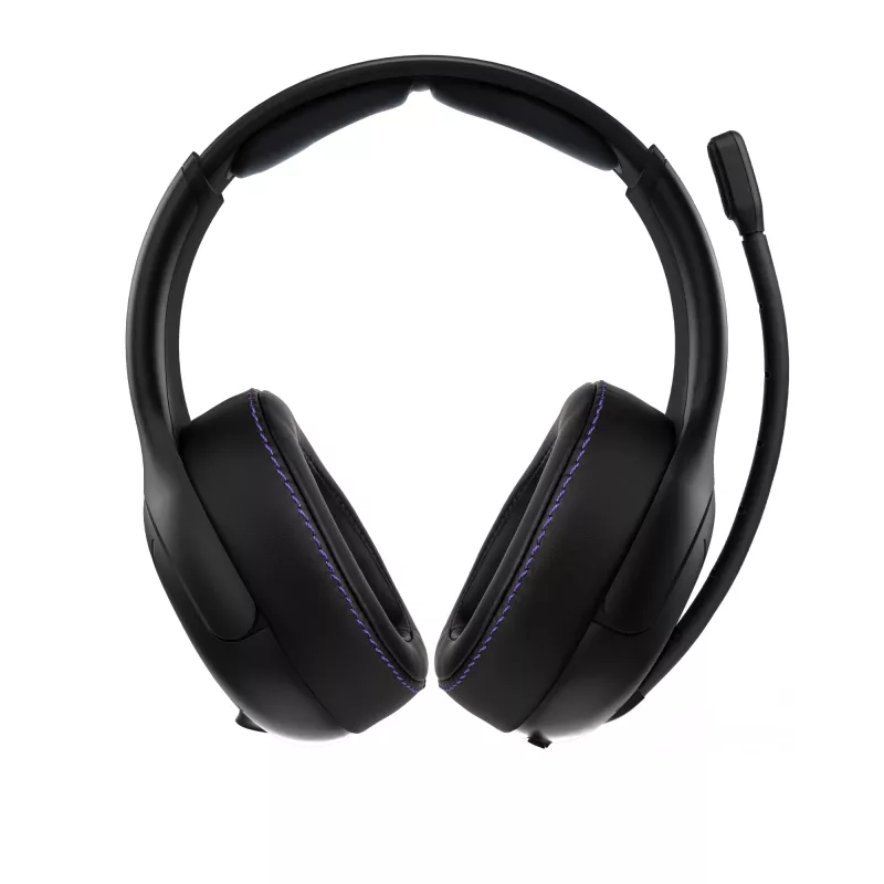 Ausinės VICTRIX Gambit Wireless — laidinis ir belaidis ryšys, 20–20000 Hz, 2 m kabelis, 301 g, juoda/violetinė