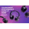 Ausinės VICTRIX Gambit Wireless — laidinis ir belaidis ryšys, 20–20000 Hz, 2 m kabelis, 301 g, juoda/violetinė