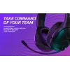 Ausinės VICTRIX Gambit Wireless — laidinis ir belaidis ryšys, 20–20000 Hz, 2 m kabelis, 301 g, juoda/violetinė