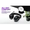 Ausinės VICTRIX Gambit Wireless — laidinis ir belaidis ryšys, 20–20000 Hz, 2 m kabelis, 301 g, juoda/violetinė