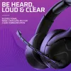 Ausinės VICTRIX Gambit Wireless — laidinis ir belaidis ryšys, 20–20000 Hz, 2 m kabelis, 301 g, juoda/violetinė
