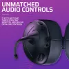 Ausinės VICTRIX Gambit Wireless — laidinis ir belaidis ryšys, 20–20000 Hz, 2 m kabelis, 301 g, juoda/violetinė