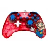 PDP Rock Candy: Mario Punch Red, permatomas USB žaidimų pultelis analoginis / skaitmeninis Nintendo Switch, Nintendo Switch Lite, Nintendo Switch OLED