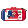 Kieto korpuso dėklas PDP plonas Deluxe Power Pose Mario, skirtas Nintendo – mėlynas/raudonas