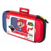 Kieto korpuso dėklas PDP plonas Deluxe Power Pose Mario, skirtas Nintendo – mėlynas/raudonas