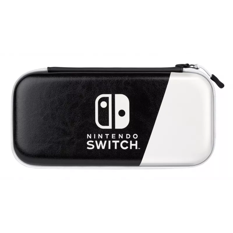 PDP plonas Deluxe: Juoda & White Hardshell case Nintendo Juoda, White