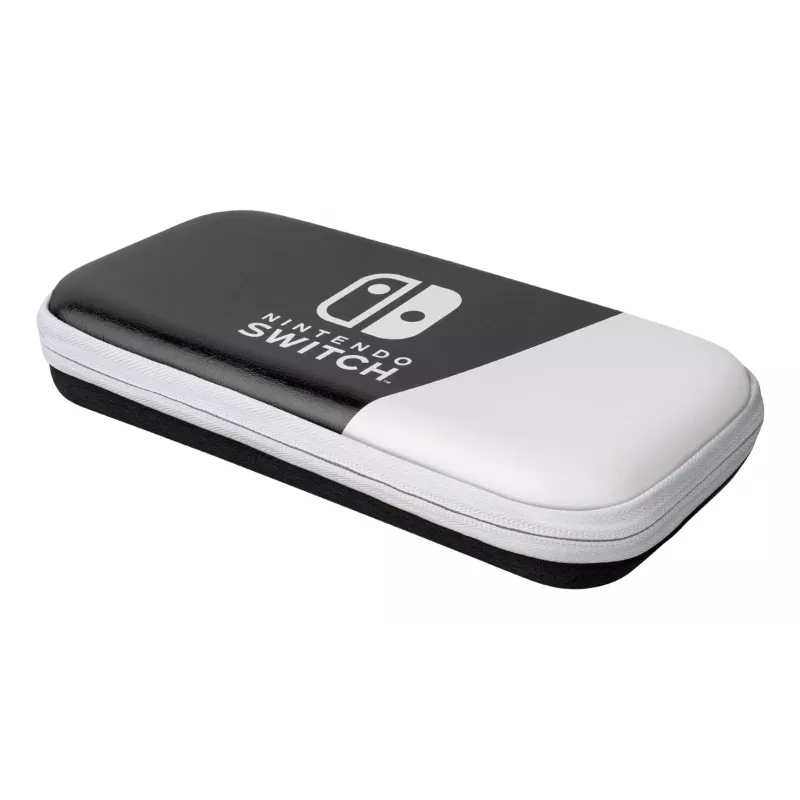 PDP plonas Deluxe: Juoda & White Hardshell case Nintendo Juoda, White