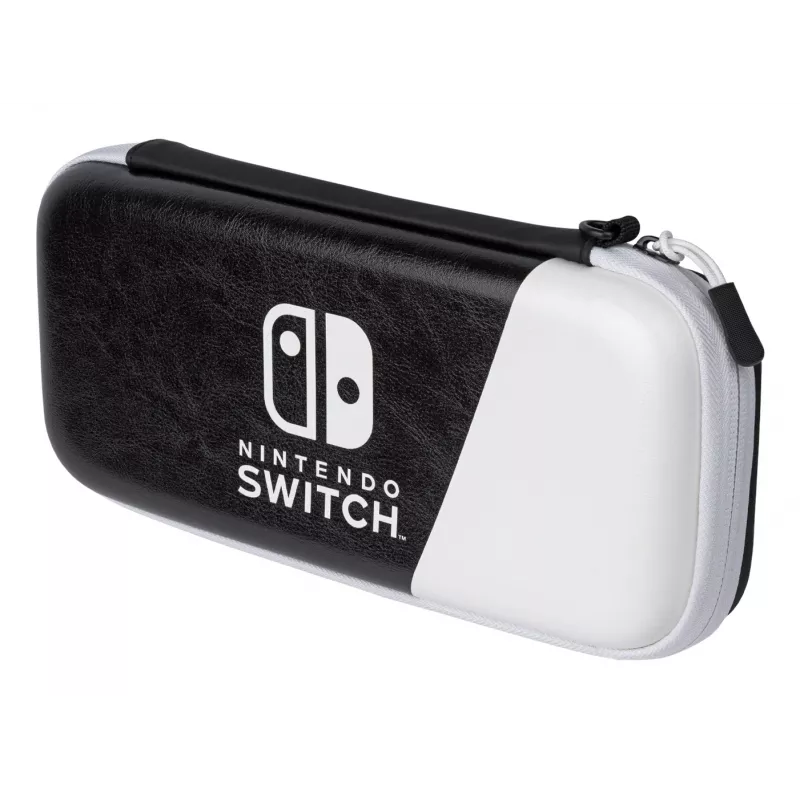 PDP plonas Deluxe: Juoda & White Hardshell case Nintendo Juoda, White