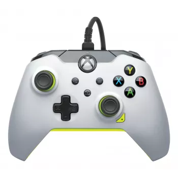 PDP Wired Controller: Electric White - Xbox Series X|S, Xbox One, Xbox, Windows 10/11