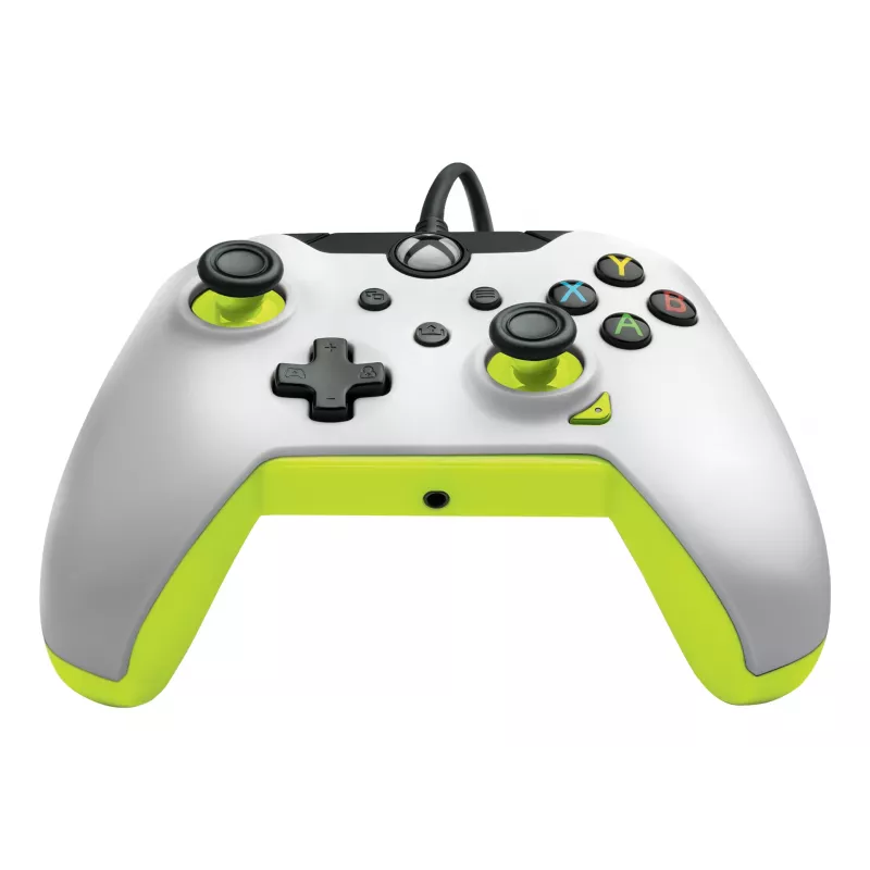 PDP Wired Controller: Electric White - Xbox Series X|S, Xbox One, Xbox, Windows 10/11