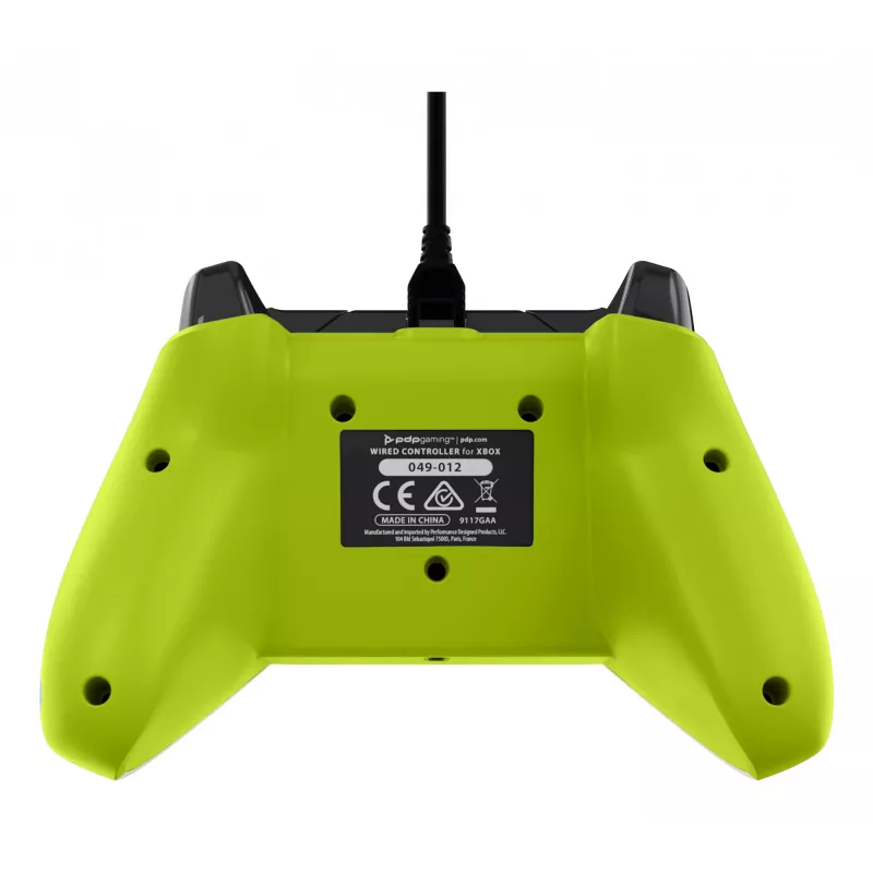 PDP Wired Controller: Electric White - Xbox Series X|S, Xbox One, Xbox, Windows 10/11