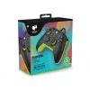 Laidinis PDP žaidimų pultelis Electric Juoda, skirtas Xbox Series X|S, Xbox One ir Windows – USB-C, 2,43 m laidas, D-pad, Meniu/Dalijimosi/Peržiūros mygtukai