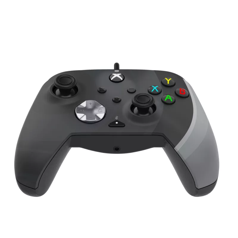 PDP Rematch juodas, baltas USB žaidimų pultas analoginis PC, Xbox One, Xbox Series S, Xbox Series X
