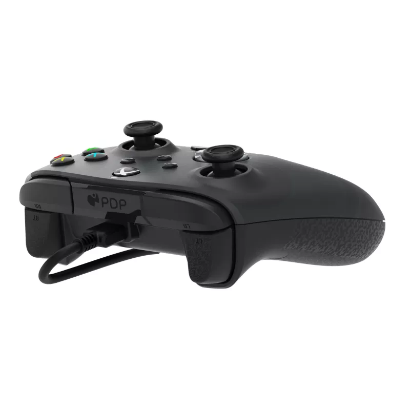 PDP Rematch juodas, baltas USB žaidimų pultas analoginis PC, Xbox One, Xbox Series S, Xbox Series X
