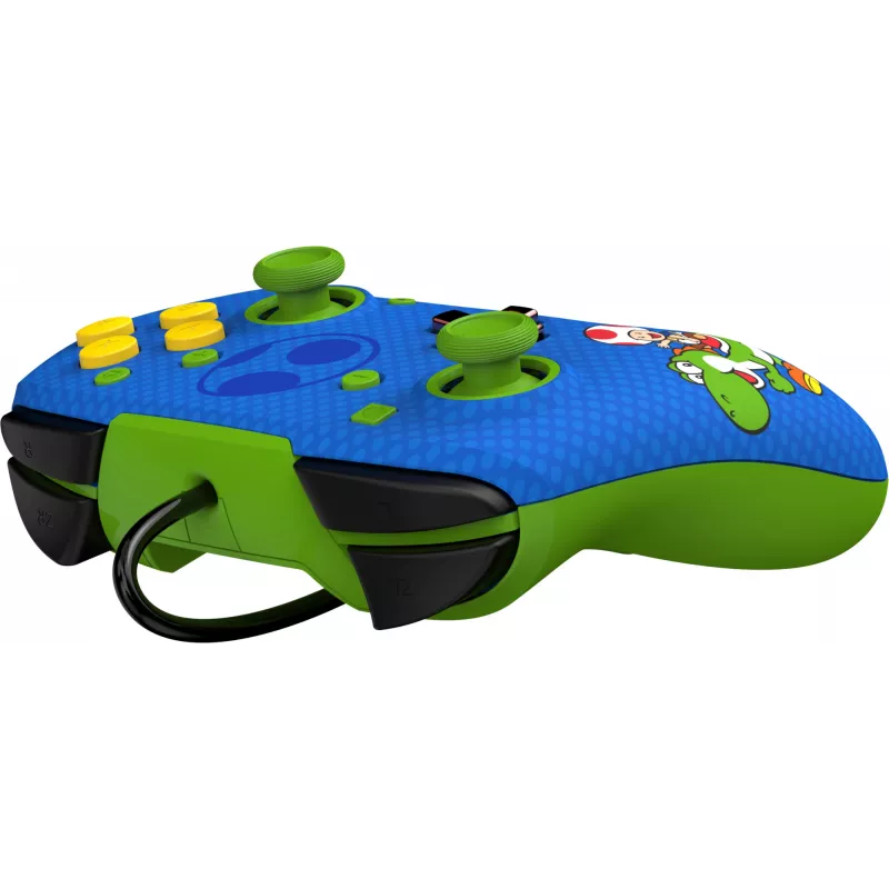 PDP REMATCH laidinis valdiklis: Yoshi & Toad, žaidimų pultas, Nintendo Switch, Nintendo Switch OLED, D-pad, Pradžios mygtukas, Analoginis / Skaitmeninis, Laidinis, USB