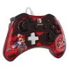 “Rock Candy”: Mario Punch Red, permatomas USB žaidimų pultas, analoginis / skaitmeninis, skirtas Nintendo Switch, Nintendo Switch Lite, Nintendo Switch OLED