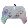 PDP Afterglow Wave pilkas USB žaidimų pultas analoginis / skaitmeninis, skirtas Nintendo Switch, Nintendo Switch OLED