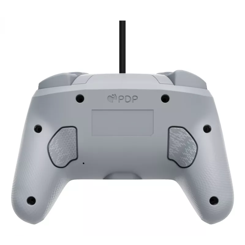 PDP Afterglow Wave pilkas USB žaidimų pultas analoginis / skaitmeninis, skirtas Nintendo Switch, Nintendo Switch OLED