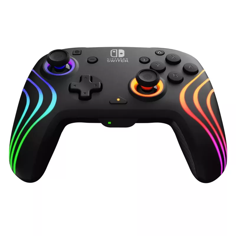 PDP Afterglow Wave Juoda USB žaidimų valdiklis Analoginis / Skaitmeninis Nintendo Switch, Nintendo Switch Lite, Nintendo Switch OLED