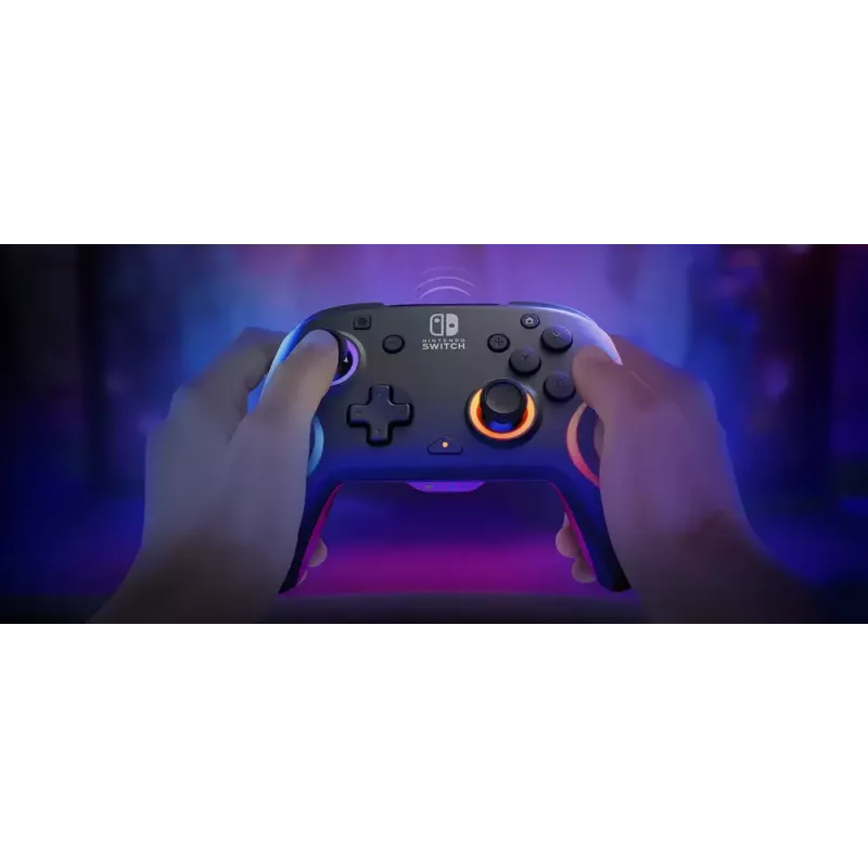 PDP Afterglow Wave Juoda USB žaidimų valdiklis Analoginis / Skaitmeninis Nintendo Switch, Nintendo Switch Lite, Nintendo Switch OLED